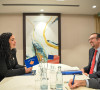 Vjosa Osmani i Aleksandar Kasano