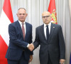 Miloš Vučević i Gerhard Karner