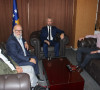 Erden Atić sa predstavnicima Islamske zajednice Kosova