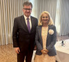 Miroslav Lajčak i Tanja Miščević