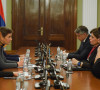 Ana Brnabić i Karolin Zijade
