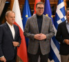 Vučić sa Tuskom i Micotakisom