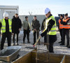 Kurti na polaganju kamena temeljca za podstanicu