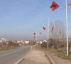 Albanske zastave kod Merdara