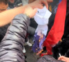 Paljenje srpske zastave u Milanu