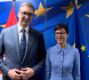 Aleksandar Vucic i Marta Kos