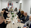 Petar Petkovic sa Srbima sa Kosova