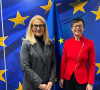 Marta Kos i Tanja Miščević