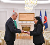 Osmani primila akreditivana pisma od nerezidentnog ambasadora Jordana Hazema Isama El-Khatiba Al-Tamimija
