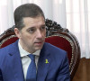 Đurić sa jerusalimskim patrijarhom