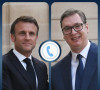 Vučić i Makron razgovor