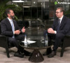 Donald Trump Jr. and Aleksandar Vucic