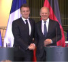 Emanuel Makron i Olaf Šolc