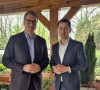 Aleksandar Vučić i Sebastijan Kurc