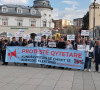 Protest protiv poskupljenja struje, Priština