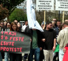Protest za 1. maj u Prištini