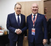 Sergej Lavrov i Nenad Popović