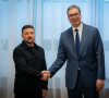 Volodimir Zelenski i Aleksandar Vučić