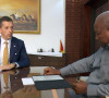 Marko Đurić i predsednik Gane