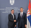 Marko Đurić sa novoimenovanim ambasadorom Komonvelta Australije u Srbiji Piterom Džordžom Trasvelom