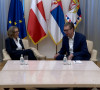 Aleksandar Vučić i ambasadorka Danske u Beogradu Pernil Daler Kardel