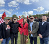 Bljerta Deljiju-Kodra na protestu u Hagu