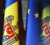 Zastave Moldavije i EU