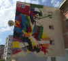 Mural gitariste u Severnoj Mitrovici