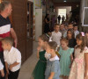 Prijem prvaka u Onovnoj školi SVeti Sava u Severnoj Mitrovici