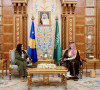 Osmani sa prestolonaslednikom Saudijske Arabije