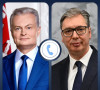 Aleksandar Vučić sa Gitanasom Nausedom