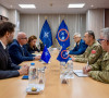 Ozkan Ulutaš sa šefom misije MKCK na Kosovu Agimom Gašijem