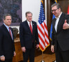 Aleksandar Vučić i američki kongresmeni Majkl Tarner i Donald Norkros