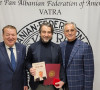 Perparim Rama odlikovan „Zlatnom zahvalnicom” organizacije Vatra u SAD