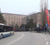 Protest prevoznika u Prištini