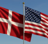 Zastave Danske i SAD