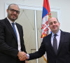 Dušan Kozarev i ambasador Slovenije Slobodan Šešum
