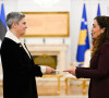 Ambasadorka Estnije i Vjosa Osmani
