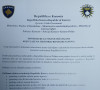 Informacija MUP-a Kosova o strancima