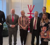 Kozarev sa diplomatskim predstavnicima Brazila, Argentine i Meksika