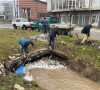 Radovi posle kiše u opštini Vitina