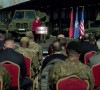 Nensi Vanhorn u bazi u Albaniji