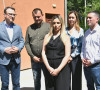 Petar Popović kod porodice Bojić u Krnjači 