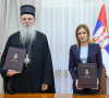 Mitropolit Teodosije i Milica Đurđević Stamnekovski