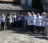 Protest zdravstvenih radnika u Gračanici