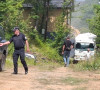 mehanizacija na Gazivodama, rušenje vikendica