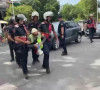 Tirana, protest ispred parlamenta, sukob sa policijom