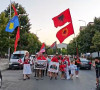protest u Skadru zbog otvaranja konzulata Srbije