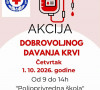 akcija dobrovoljnog davanja krvi u Lešku