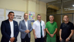 Aleksandar Spirić, Igor Simić, dr Gojko Igrutinović, dr Zlatan Elek i dr Milan Ivanović 